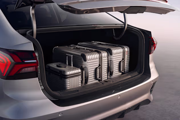 Boot space of up to 406 litres